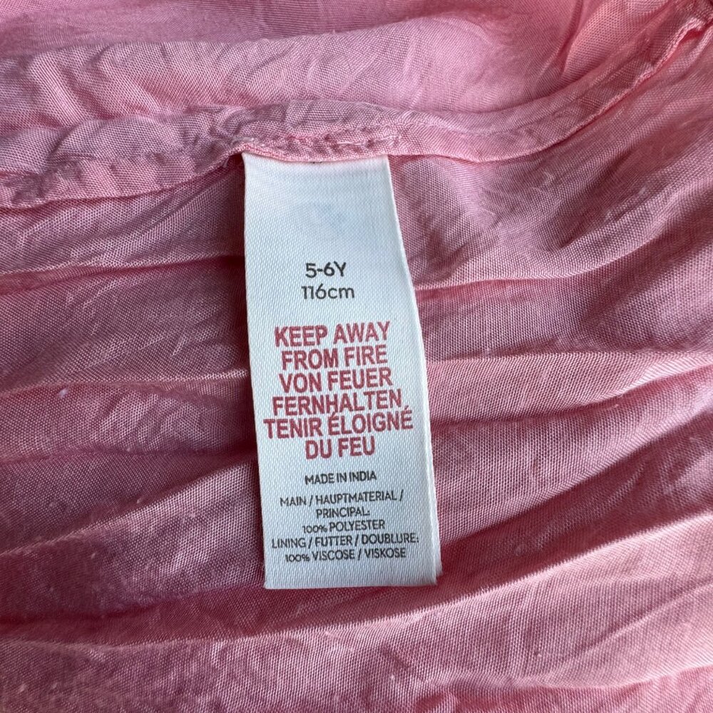 Mini Boden Harry Potter Pink Tiered Tulle Party Dress Girls 5-6 Hermione - Picture 10 of 10